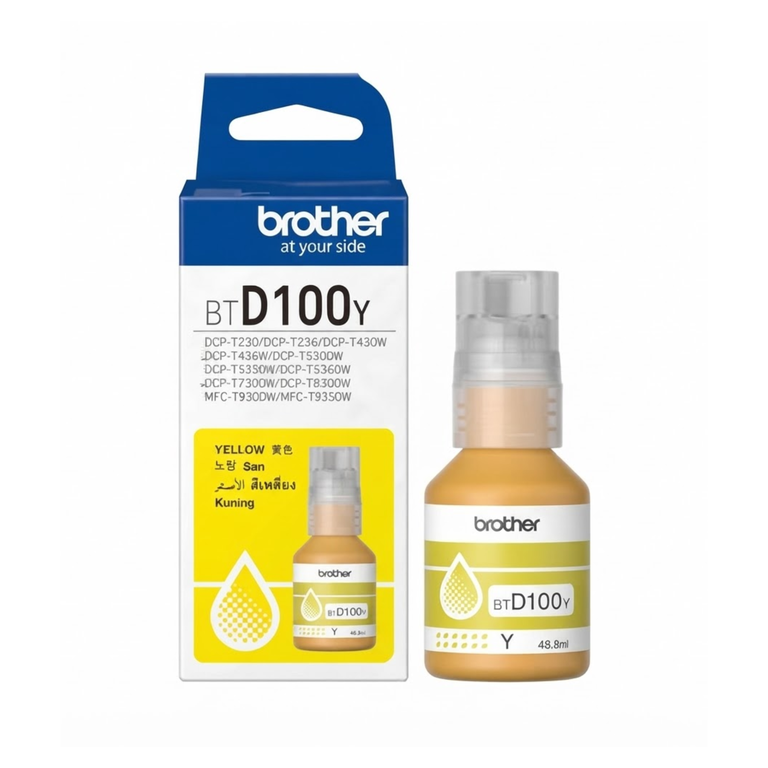 Brother Ink Cartridge BT-100 Yellow